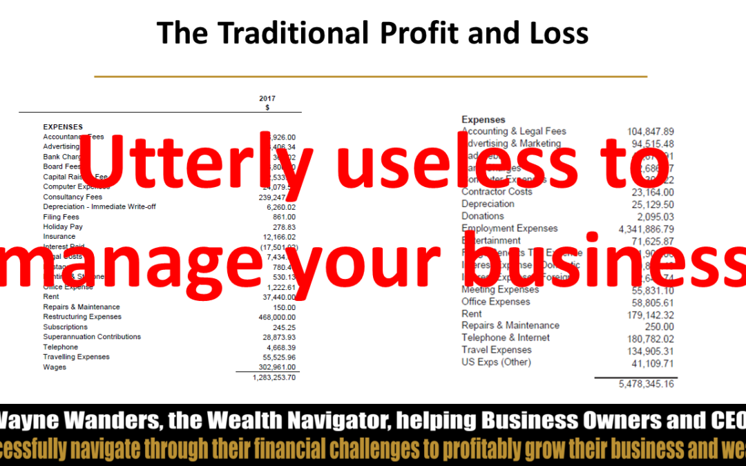 Why you need to throw your traditional profit and loss in the bin