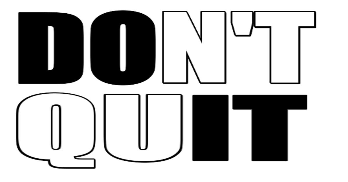 It's Quitter's Day Are you a Quitter? The Wealth Navigator